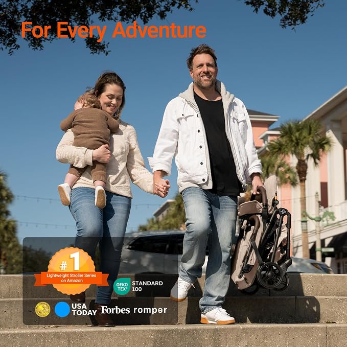 Lightweight Baby Travel Stroller - Image 2