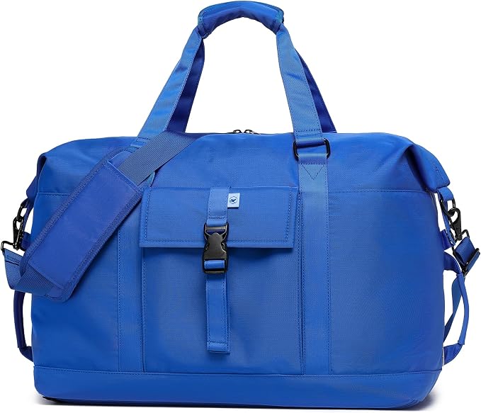 SUNNY BIRD Duffel with Utility Pouch, 40L Weekender Overnight Bag with Shoe by SUNNYBIRD
