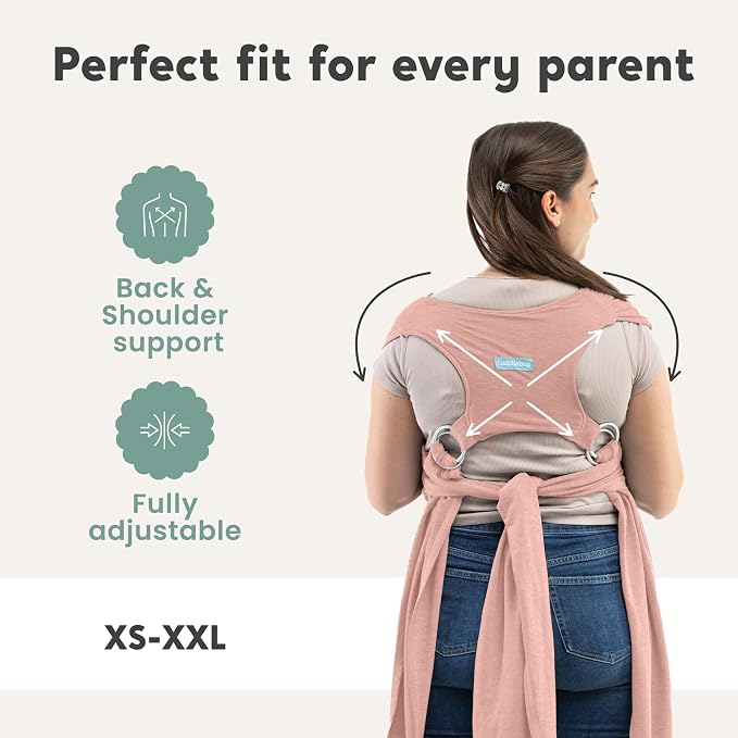 CuddleCarry™ Pre-Wrapped Baby Ring Sling by CuddleBug - Image 5