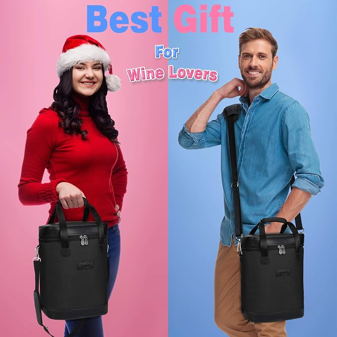 Tirrinia 6 Bottle Wine Cooler Bag - Image 4