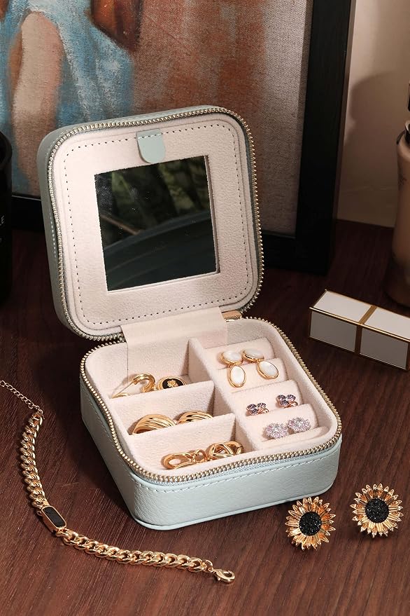 S.Leaf Travel Jewelry Organizer Travel Jewelry Boxes - Image 2