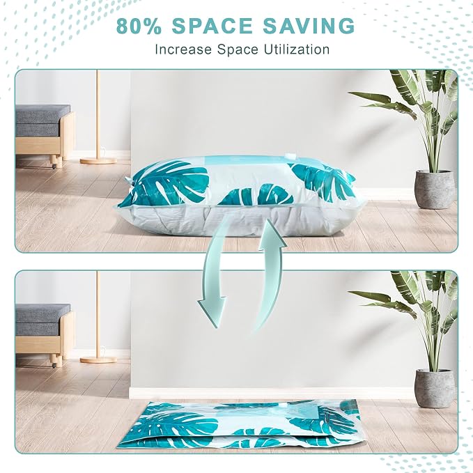 18 Pack Vacuum Storage Bags for Travel Clothing - Image 3