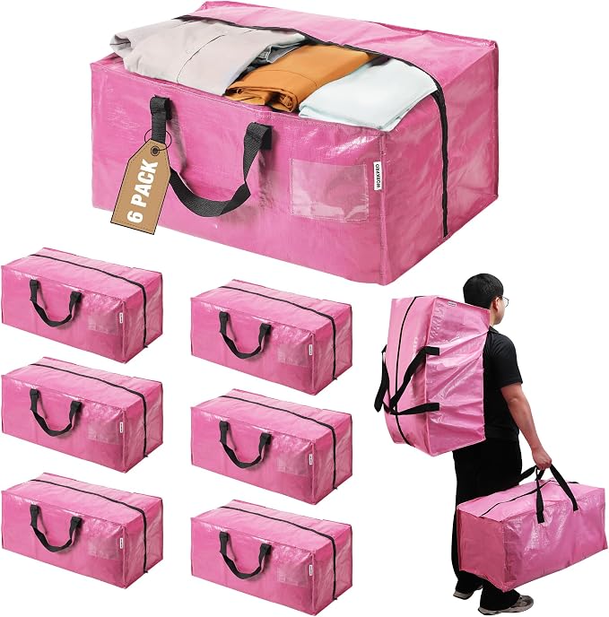 WORKPRO 6 Pack Extra Large Moving Bags by WORKPRO