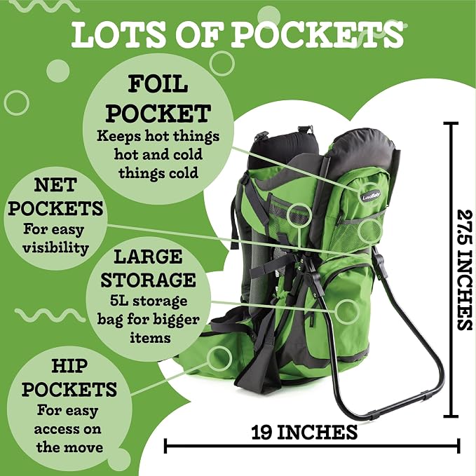 Hiking Baby Carrier Backpack - Image 3