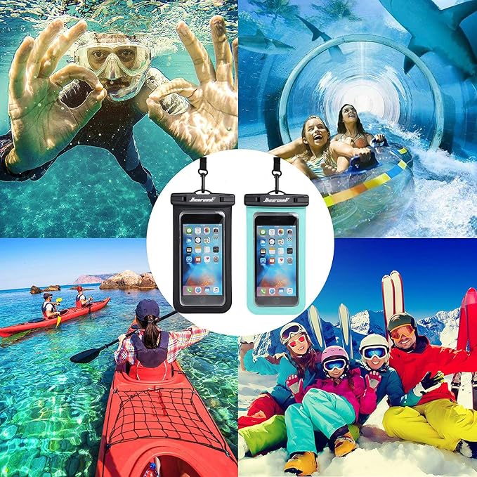 Hiearcool Waterproof Phone Pouch, Waterproof Phone Case - Image 7