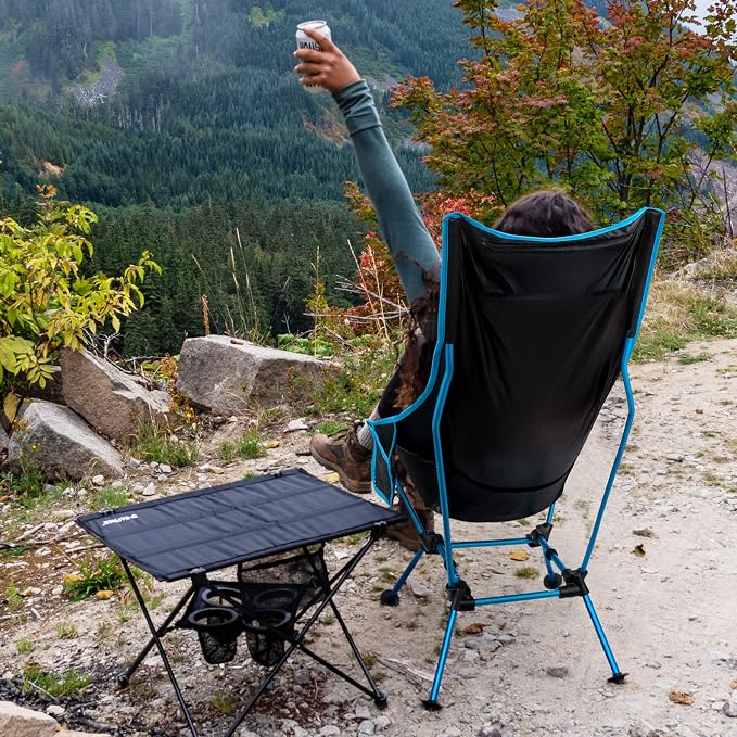 G4Free Lightweight Portable High Back Camp Chair, Folding Chair Lawn Chair - Image 2