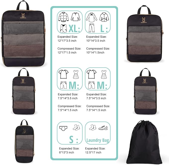Expandable Compression Packing Cubes - Image 5