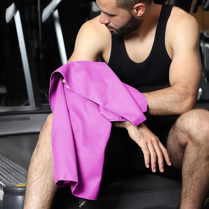Rainleaf Microfiber Towel Perfect Travel & Gym & Camping Towel. Quick Dry - Image 5