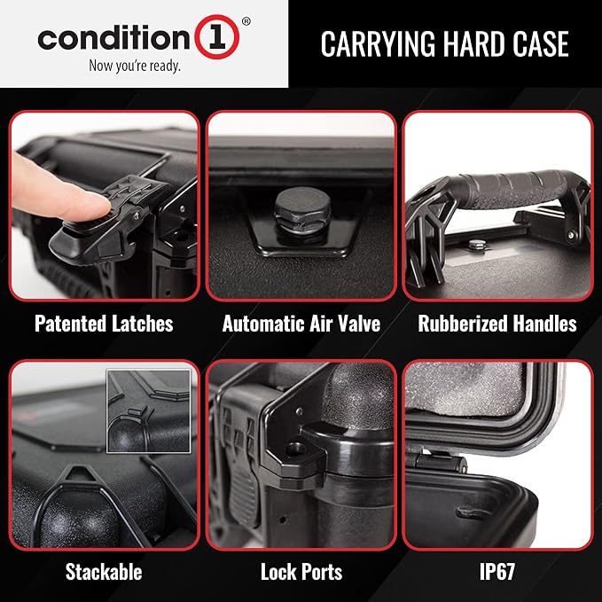 Condition 1 25" Large Heavy-Duty Protective Waterproof Hard Case, Model 024 - Image 5