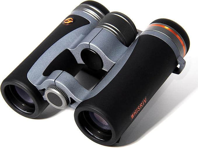 12x32 Compact Binoculars for Adults High Powered, Bak-4 Prism, Easy Focuse by WHISRIV