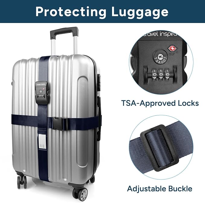 Travel Inspira Luggage Straps - Image 4