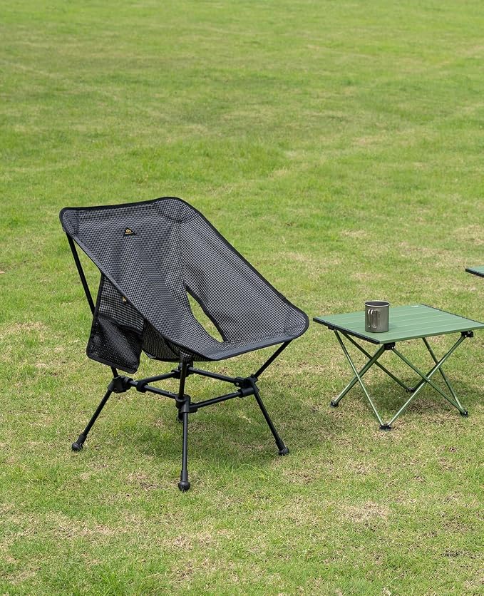 iClimb Ultralight Compact Camping Folding Beach Chair - Image 2