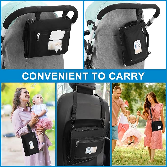 Accmor Portable Diaper Changing Pad, Waterproof Travel Baby Changing Mat - Image 5