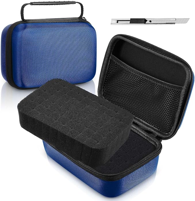 EVA Hard Case with Customizable Foam Protective EVA Carrying Case Shockproof by Relaxweex