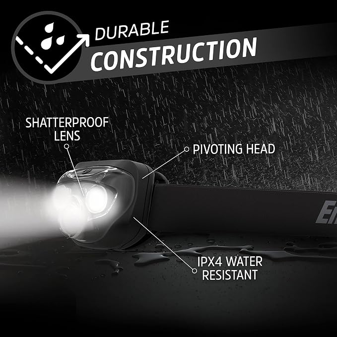 Energizer LED Headlamp PRO, IPX4 Water Resistant Headlamps, High-Performance - Image 5