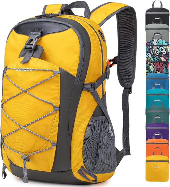 40L Hiking Backpack Lightweight Daypack Waterproof Travel Camping Backpack by SHENHU