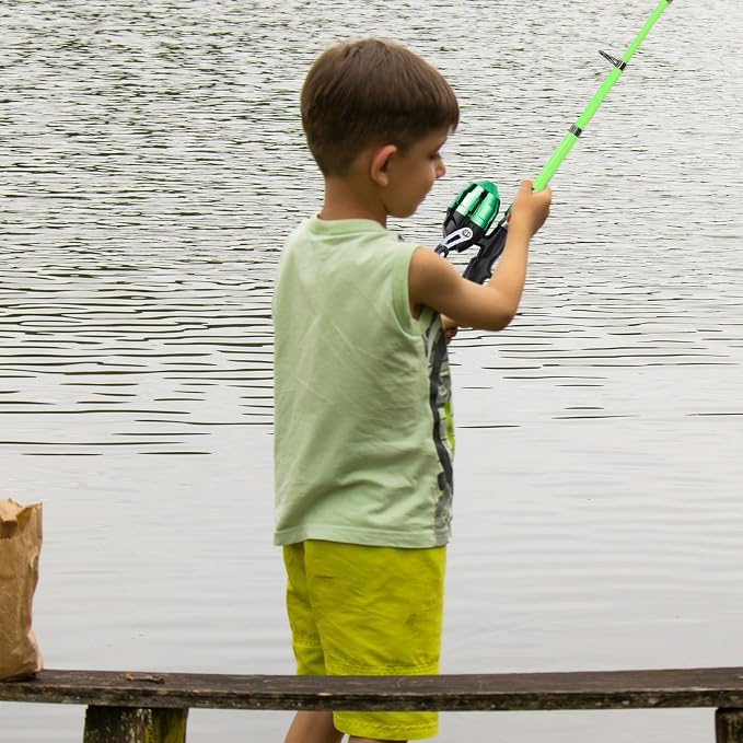 Kids Fishing Pole, Portable Telescopic Kids Fishing Poles - Image 8