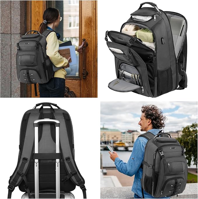 TSA Friendly Travel Laptop Backpack 18.4 inch XXXL Gaming Backpack - Image 7