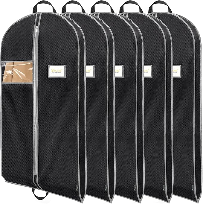 BALEINE 5PK Heavy Duty Garment Bag by BALEINE