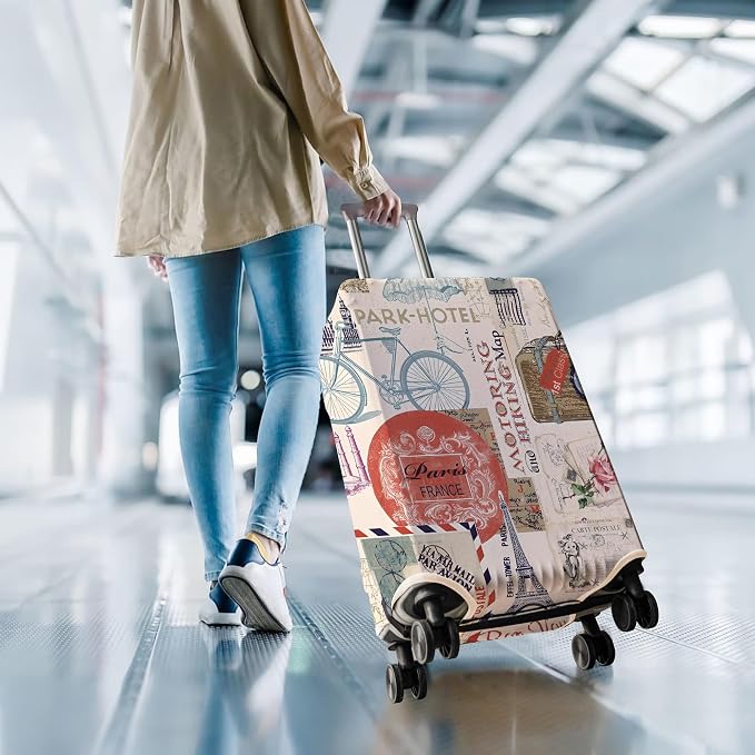 Travel Luggage Cover Suitcase Protector Fits 18-32 Inch Wheel Covers - Image 7