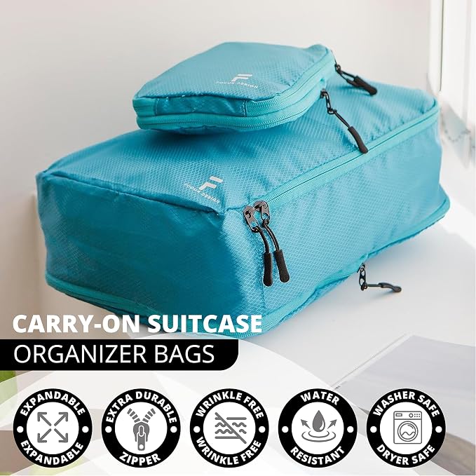 8 Piece Compression Packing Cubes Set - Image 3