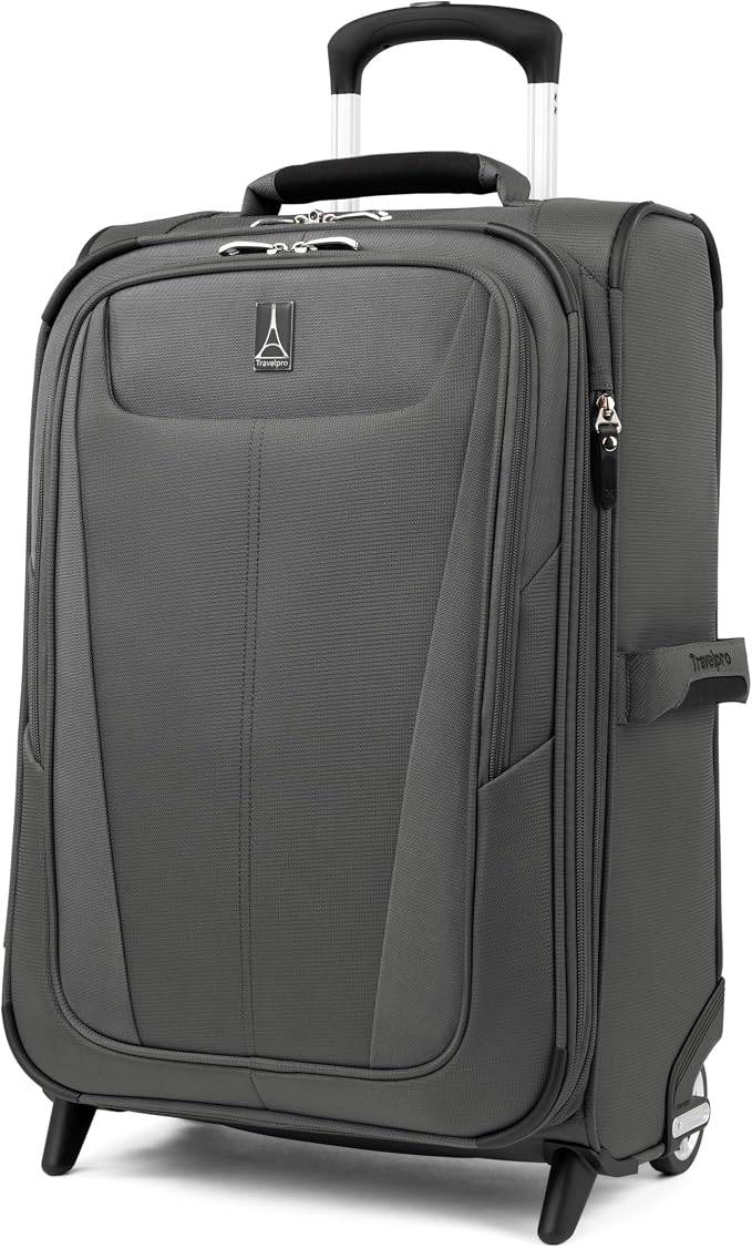 Travelpro Maxlite 5 Softside Expandable Upright 2 Wheel Carry on Luggage - Image 2