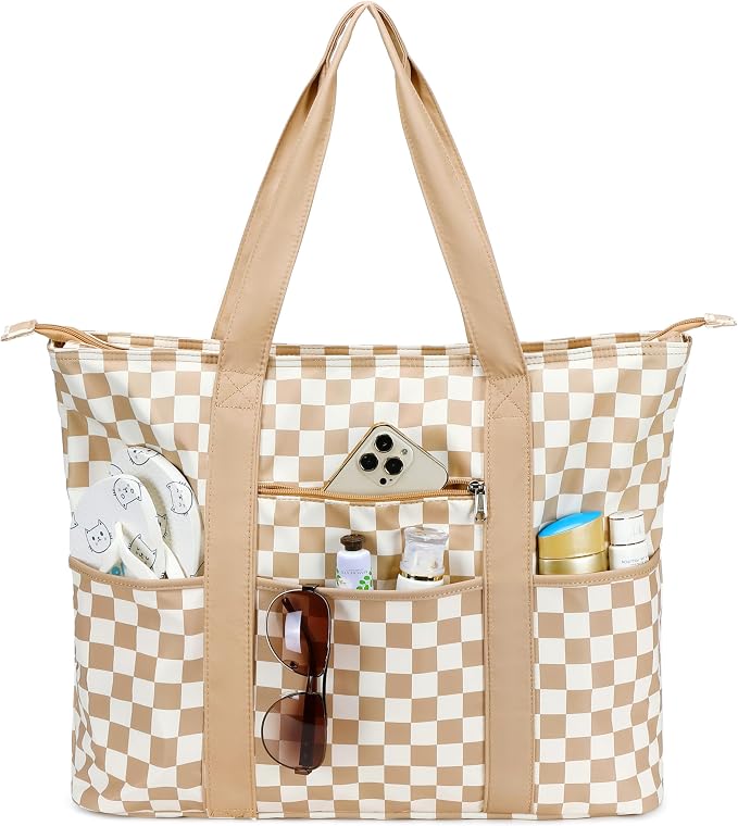 LEDAOU Beach Bags for Women, Beach Bags Waterproof Sandproof, Packable Beach by LEDAOU