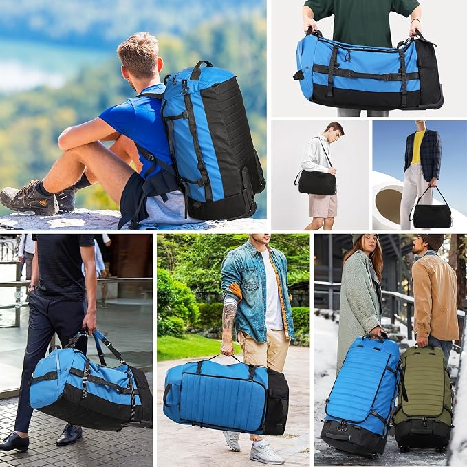 Vomgomfom 86L Collapsible Wheeled Luggage - Image 2