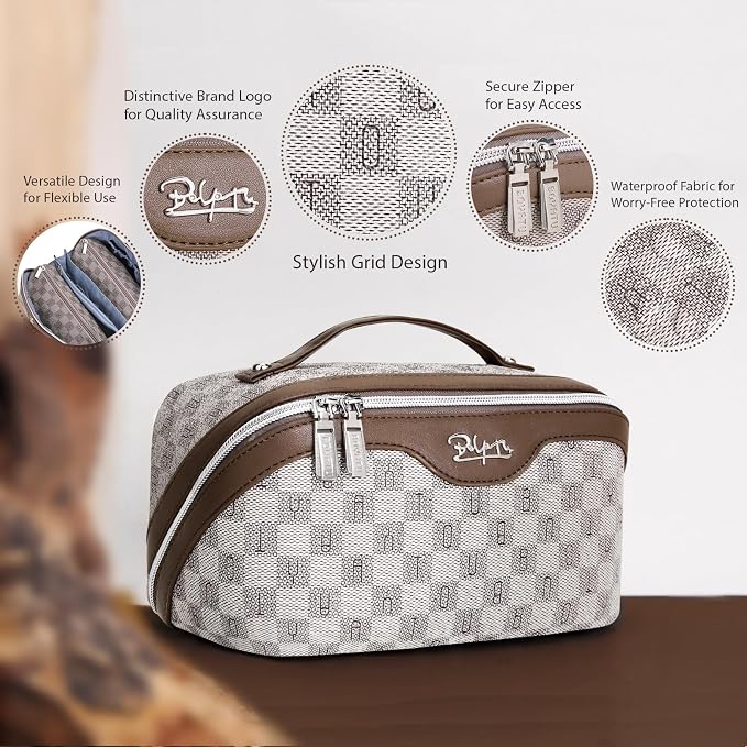 BOYATU Travel Makeup Bag Cosmetic Bags - Image 2