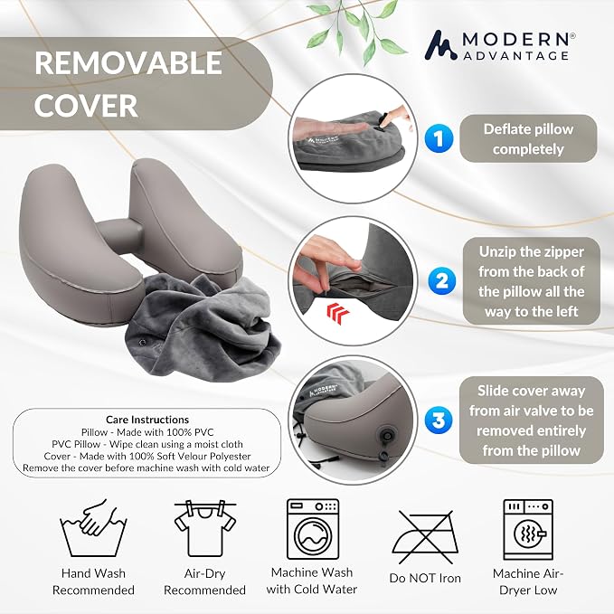 Modern Advantage Inflatable Travel Pillow - Image 8