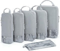 BAGSMART 6 Set /4 Set/2 Set Compression Packing Cubes by BAGSMART