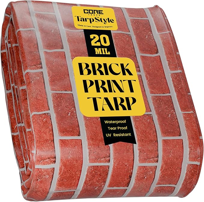 Core Tarps Extreme Heavy Duty 20 Mil Tarp Cover, Waterproof, UV Resistant by CoreTarps