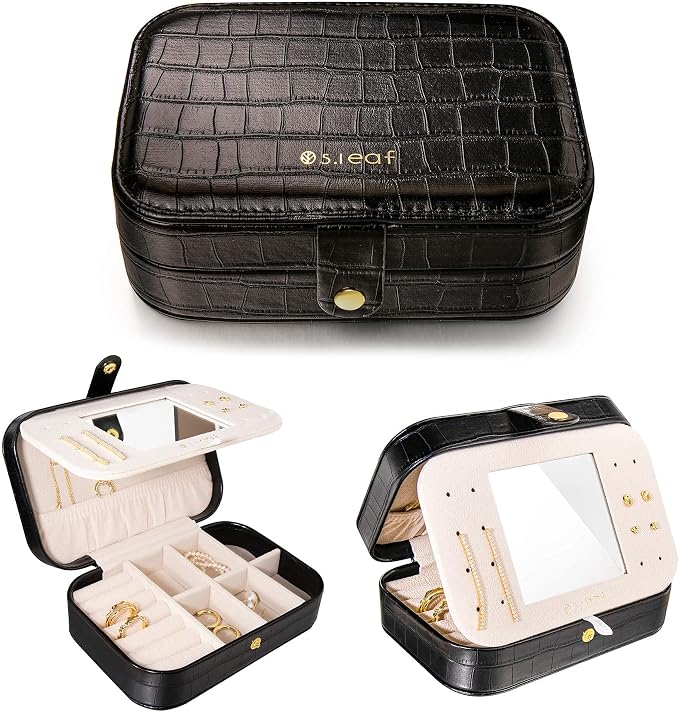 S.Leaf Travel Jewelry Organizer Travel Jewelry Boxes by SLeaf