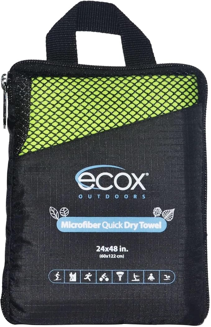 Outdoors Microfiber Towel Fast Drying Soft Feel Fast Action Drying - Image 8