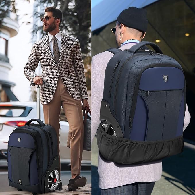 Rolling Backpack, Waterproof Backpack - Image 6