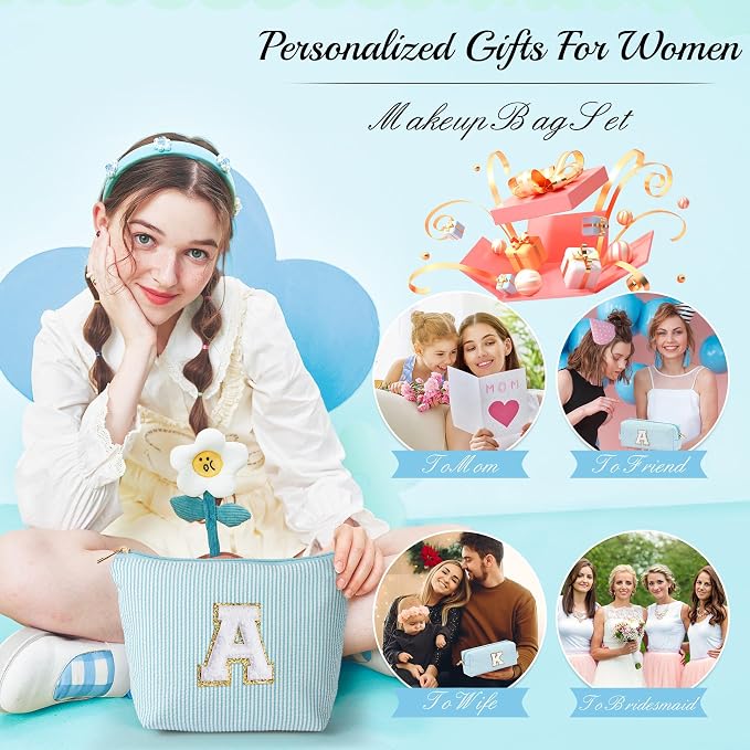 YOOLIFE Cute Makeup Bag for Girls Women - Image 5