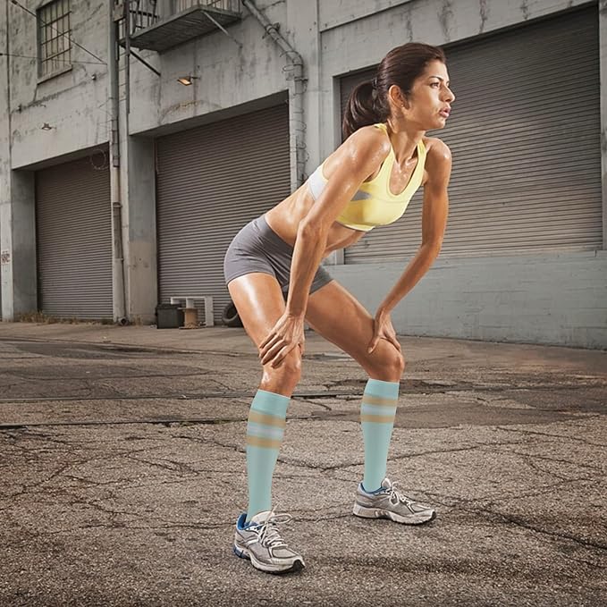 fenglaoda 8 Pairs Compression Socks - Image 4