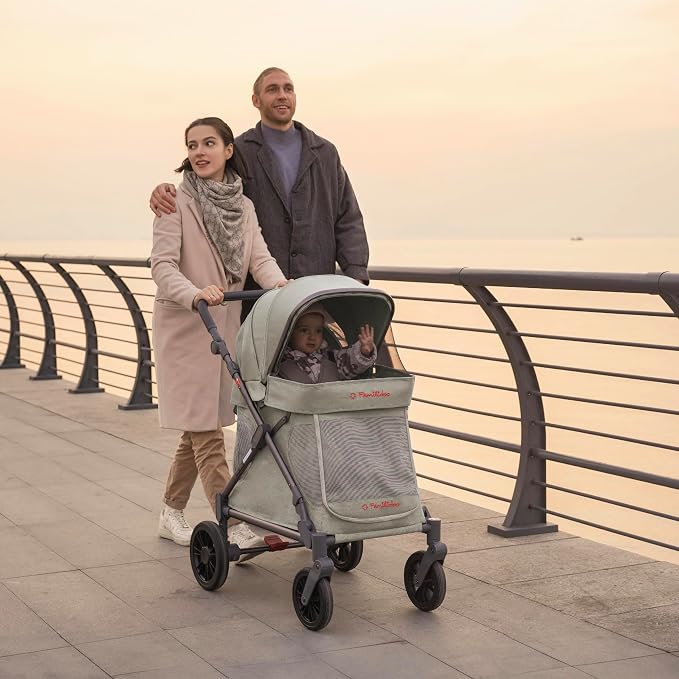 Familidoo Q1 Multi-Use Kids Wagon Stroller – Foldable, Lightweight & All-Terrain - Image 2