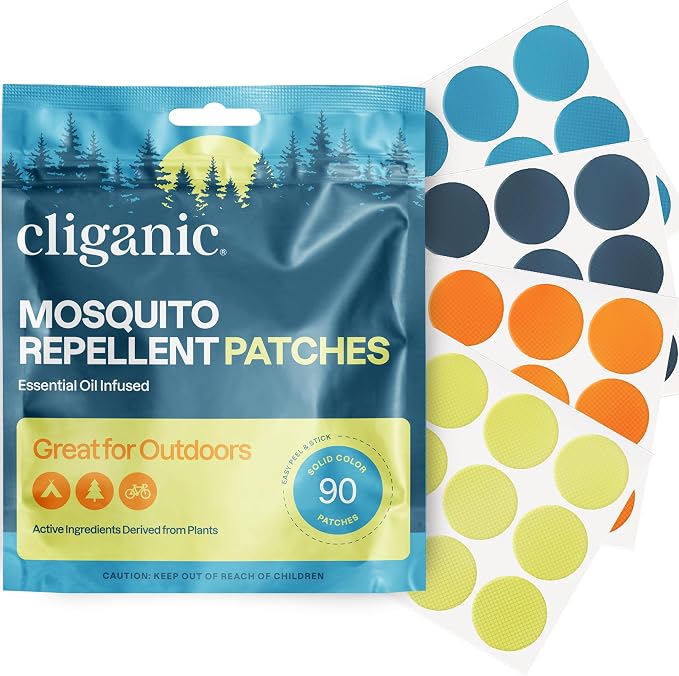Cliganic Mosquito Repellent Stickers by Cliganic