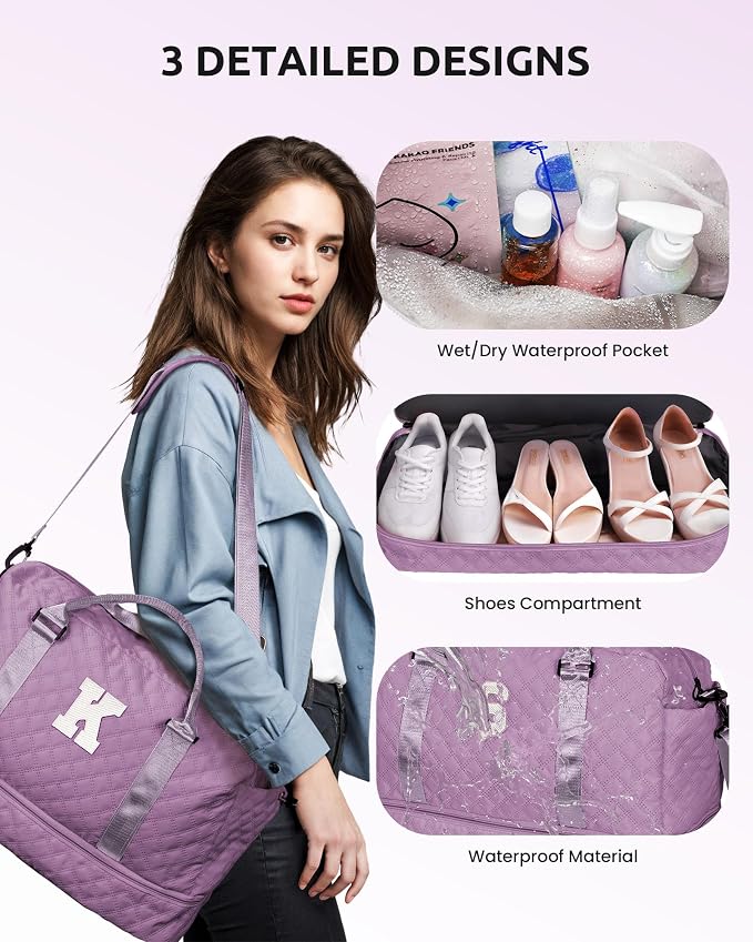 Voguewood Women's Personalized Weekender Bag - Image 7