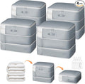 DIMJ Comforter Storage Bag - 110L Ultra Space Saving Self Compression Organize by DiMJ