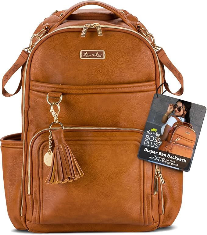 Itzy Ritzy Diaper Bag Backpack – Large Capacity Boss Plus Baby Backpack Diaper by ItzyRitzy