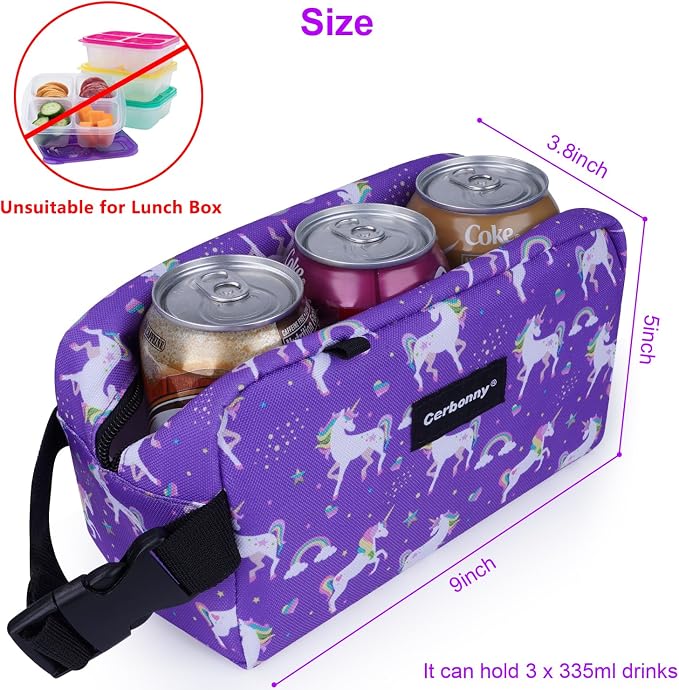 Cerbonny Small Cooler Bag Freezable Lunch Bag - Image 2