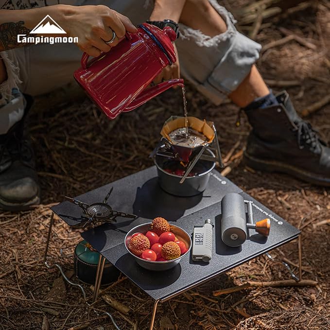 CAMPINGMOON Collapsible Coffee Dripper Pour Over Camping Outdoor 304 Stainless - Image 7