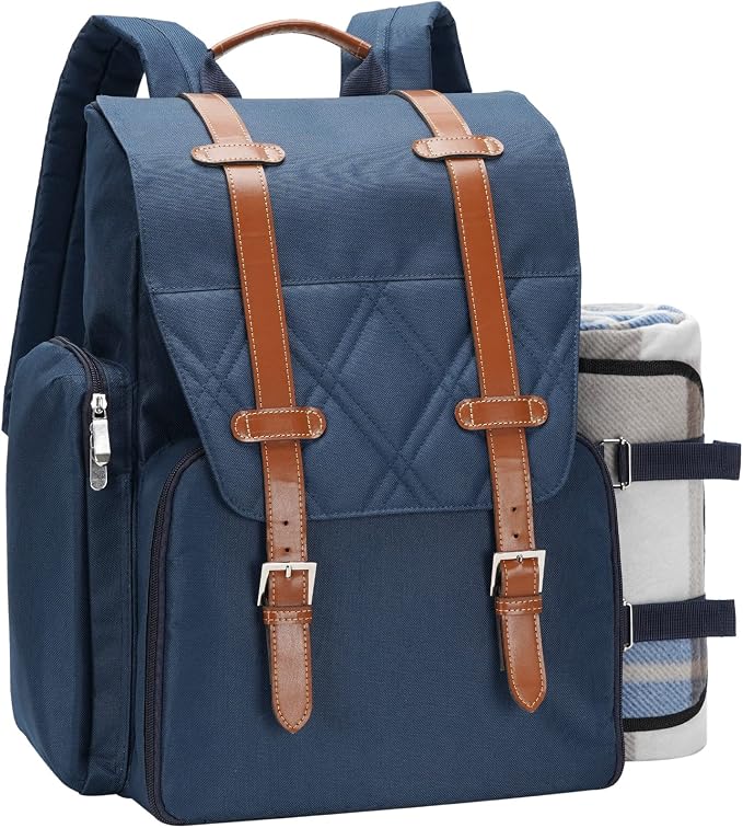 Picnic Backpack for 4 Person by WICKERLAND
