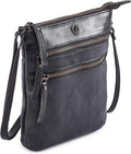 Crossbody Sling Bag for Women Small Real Leather Purse Vintage Travel Crossover by Cochoa