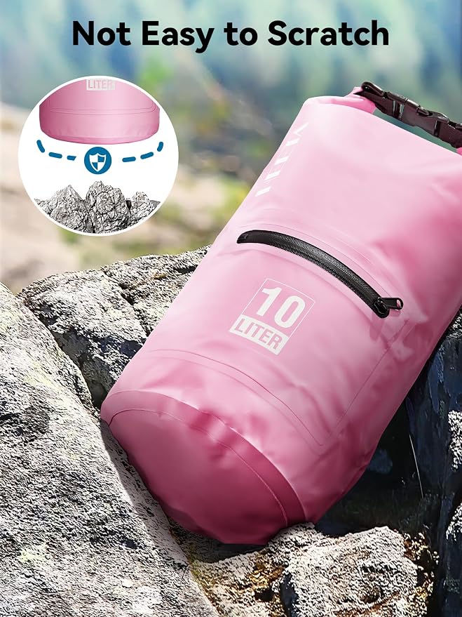 HEETA Waterproof Dry Bag with Front Zippered Pocket - Image 6