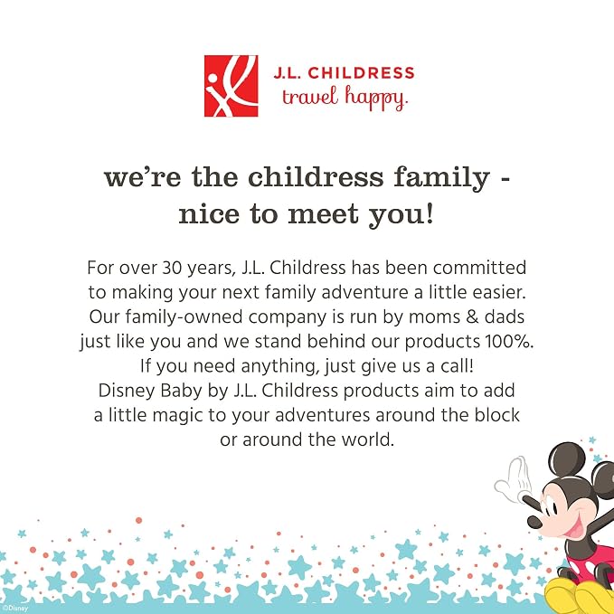 J.L. Childress Disney Baby Gate Check Bag - Image 7