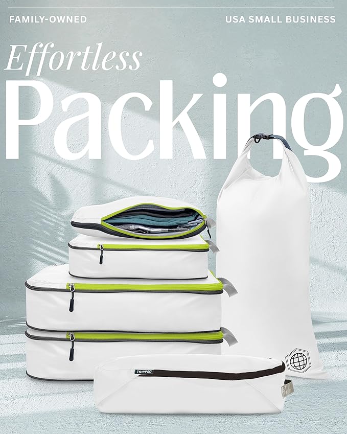 Compression Packing Cubes Set for Travel - Image 3