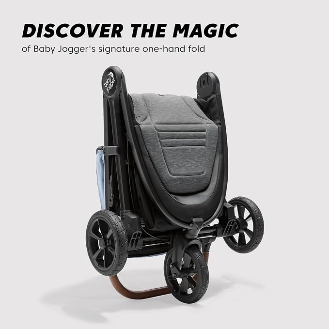 Baby Jogger City Mini GT2 Single Stroller Eco-Friendly Series Slate Fog - Image 5